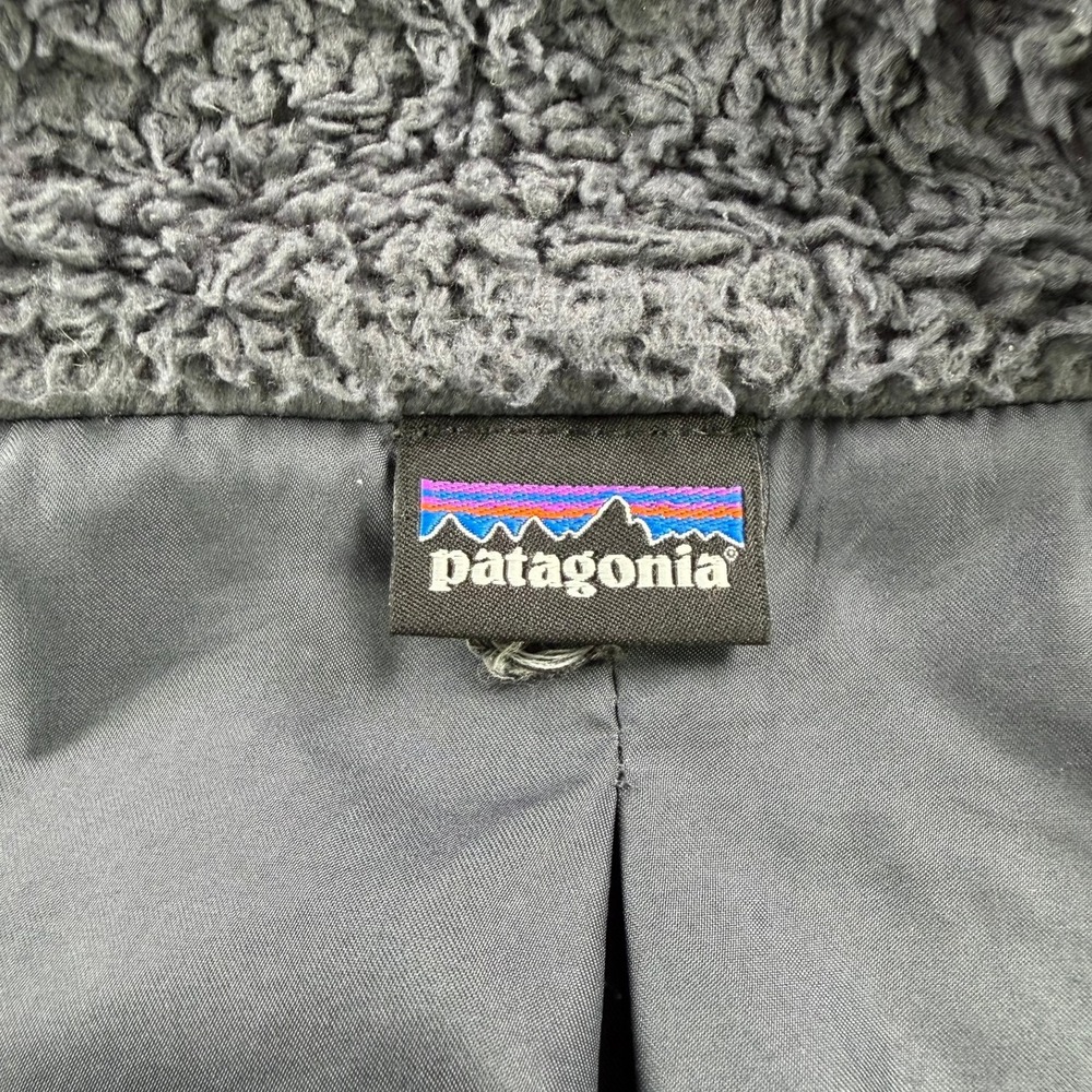 Patagonia Los Gatos Fleece Vest Womens Small Smolder Blue Grey Full Zip No Tag - Picture 4 of 10